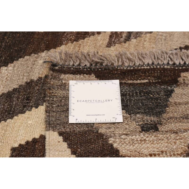 Sivas Brown Kilim 10'4" x 13'5" - 10'4 x 13'5
