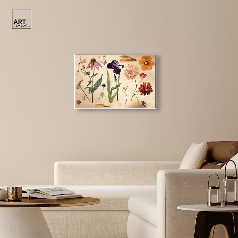 Floral Selection II Canvas by Art Remedy
