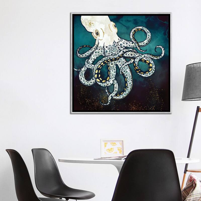iCanvas "Underwater Dream VII" by SpaceFrog Designs Framed