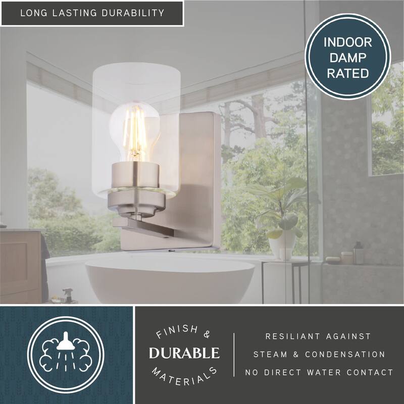 Vaxcel Lighting W0524 Park Ridge 8" Tall Bathroom Sconce