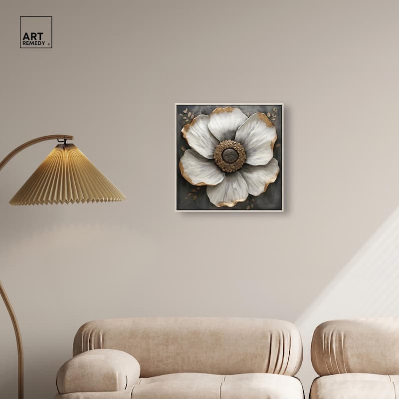 Sculpted Sepals I Canvas by Art Remedy