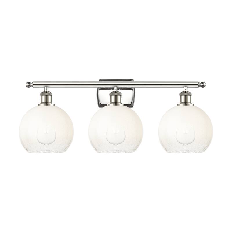 Innovations Lighting Endless Possibilities Ballston - Brookhaven Globe - 3 Light 28" Bath Vanity Light