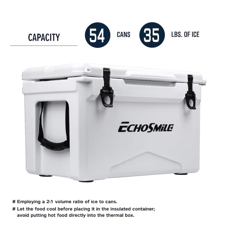 EchoSmile 35 qt. Rotomolded Cooler