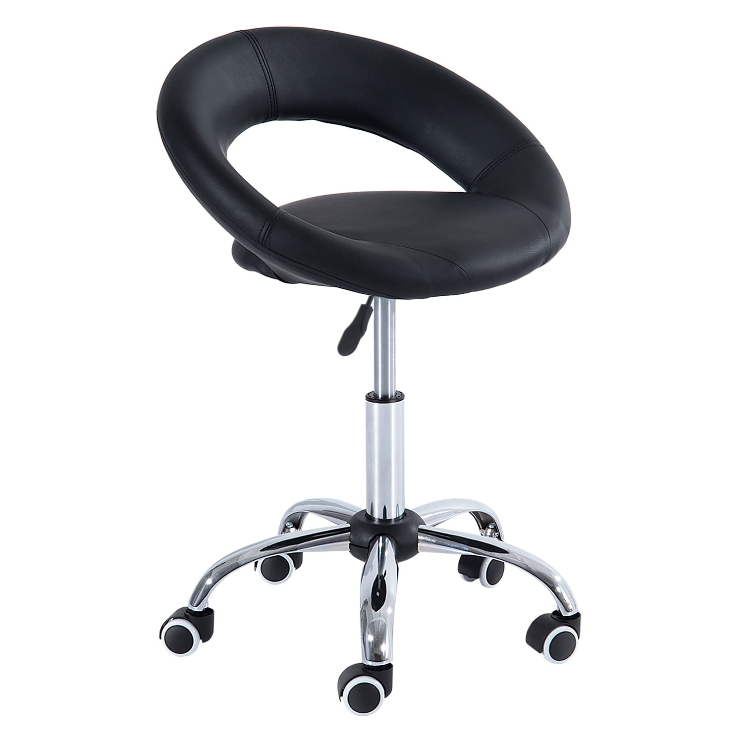 Stool with caster sale wheels