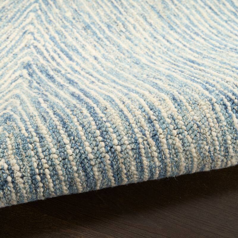 DKNY Pure Angles Indoor only Abstract Area Rug