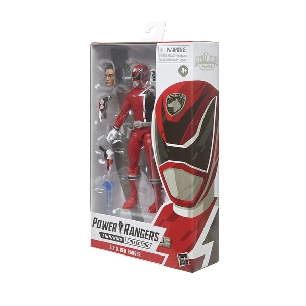 power rangers lightning collection spd red