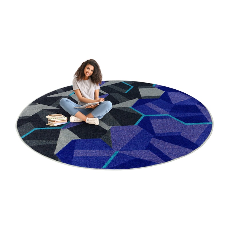 Joy Carpets Kid Essentials Stealth Area Rug