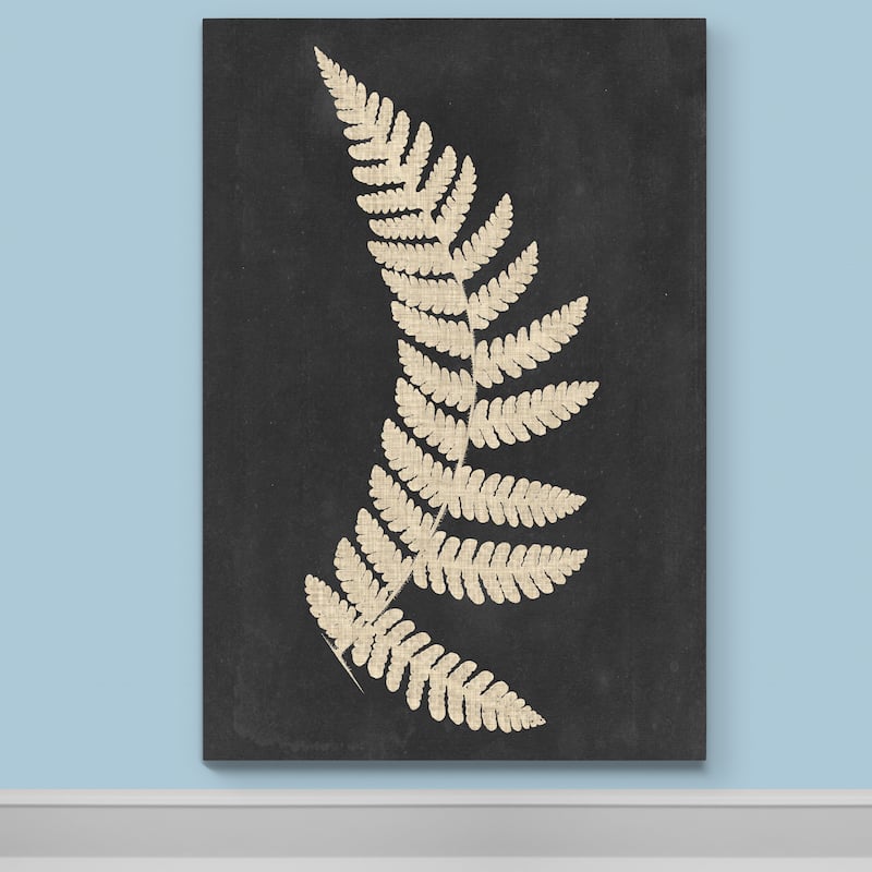 Linen Fern IV -Premium Gallery Wrapped Canvas
