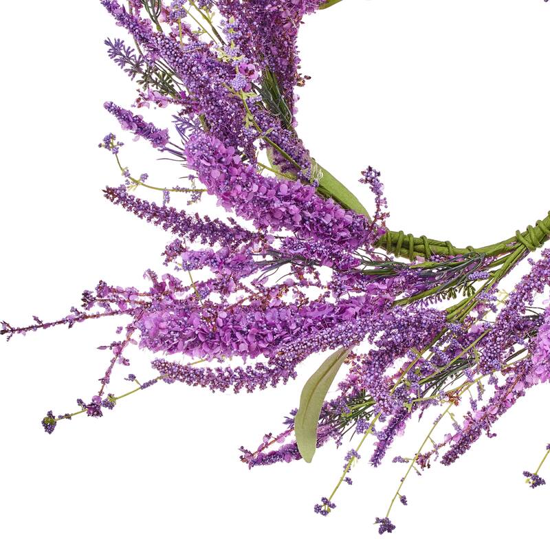 24" Wild Lavender Wreath