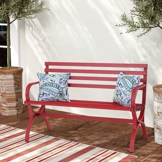 Outdoor Durable Steel Bench