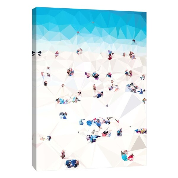 PTM Images 9-105925 PTM Canvas Collection 10" x 8" - "Beach Fragments A" Giclee Beaches Art Print on Canvas