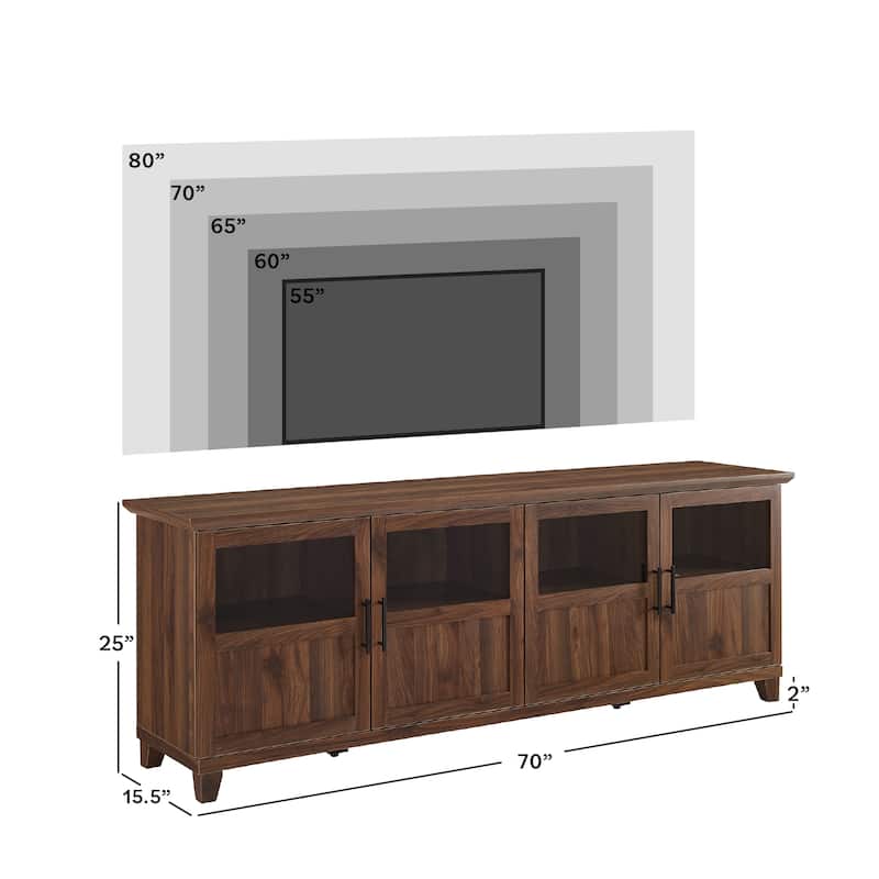 Middlebrook 70-inch Split Panel 4-Door TV Stand