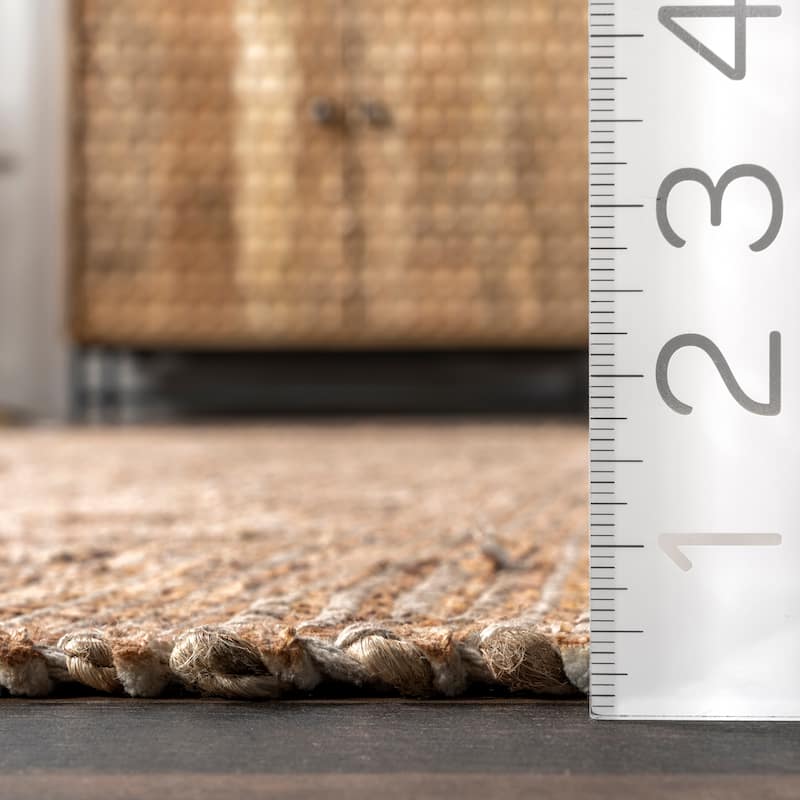 Lennox Persian Medallion Tassel Area Rug