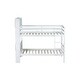 preview thumbnail 14 of 16, Bunk Bed with Shelves , Rubber Wood Bed with Shelves Headboard, Safety Guardrails and Ladder, Convertible to 2 Beds