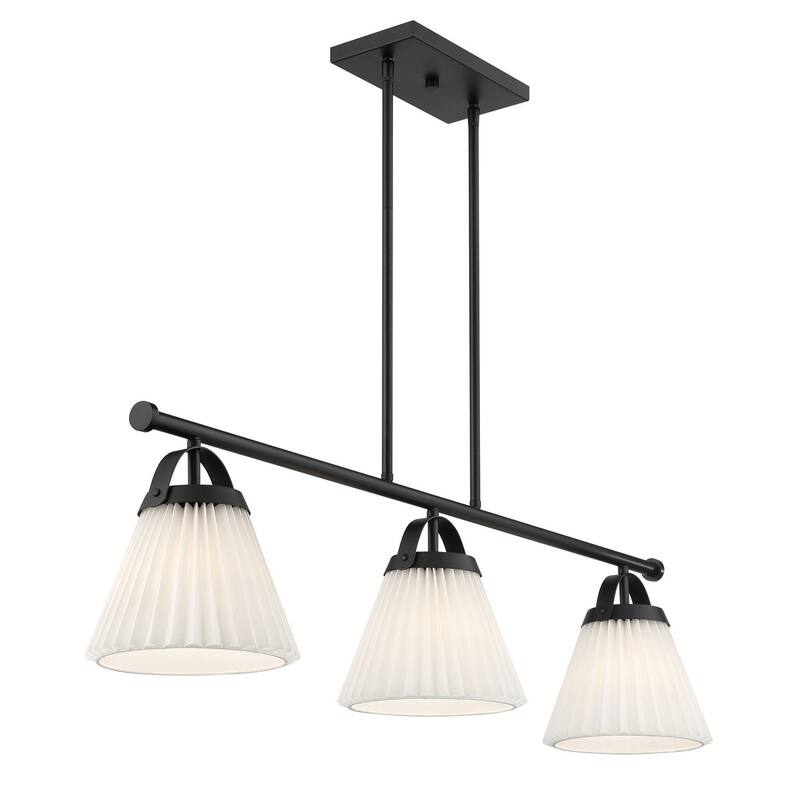 3-Light Linear Chandelier By Trade Winds