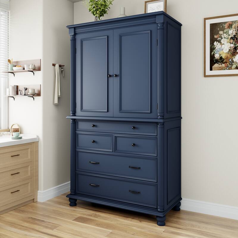 Freestanding Large Kitchen Pantry