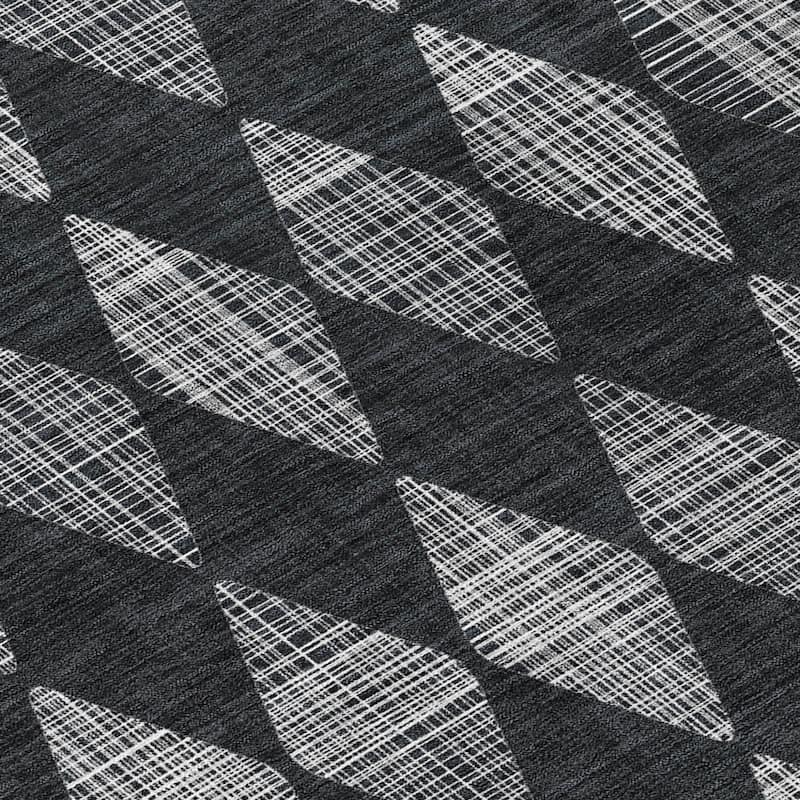 HomeRoots Geometric Transitional Rectangle Outdoor Rug