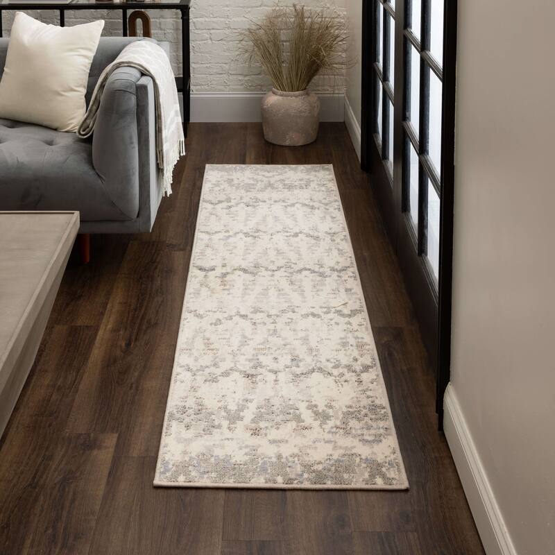 Mohawk Home Wilson Distressed iKat Area Rug