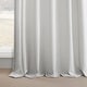 preview thumbnail 9 of 40, Exclusive Fabrics Simply Faux Linen Curtains - 2 Panels - Light Filtering Window Curtains