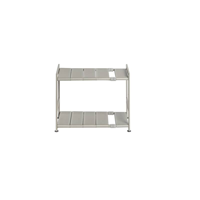 Seville Classics 2-Tier Expandable Under-the-Sink Organizer