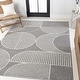 preview thumbnail 93 of 103, JONATHAN Y Maribo Minimalist Scandi Striped Navy/ivory Area Rug