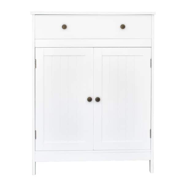 FCH Bathroom Freestanding Double Door Storage Bed Bath