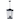 Trans Globe Turlock 1 Light Outdoor Hanging Lantern in Black