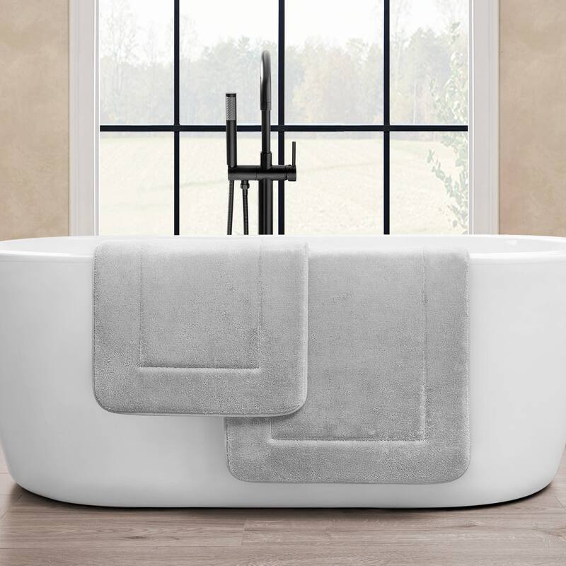Oliver Brown Terry Memory Foam Bath Mat