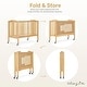 preview thumbnail 6 of 4, Dream On Me Folding Full Size Convenience Crib