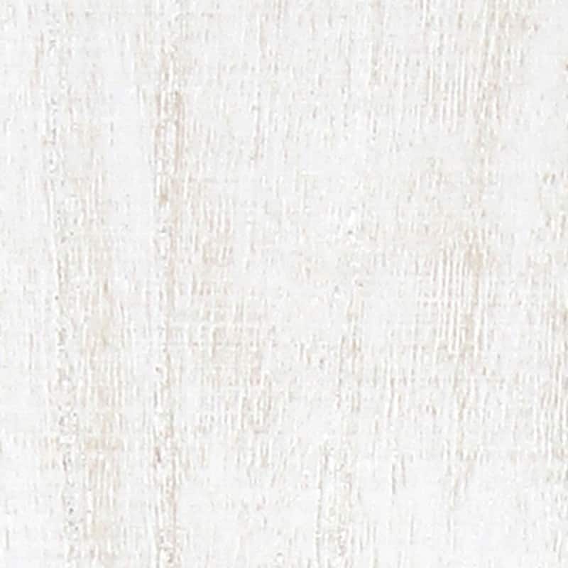 Country Rustic Coastal Round Wooden Wall Clock - 23" - White