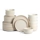 preview thumbnail 7 of 5, Earth & Clay Amber Stoneware Dinnerware Set