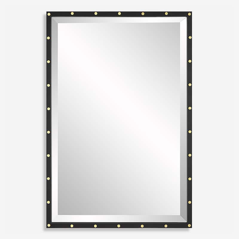 Uttermost Benedo Industrial Vanity Mirror - 24"W x 35.88"H x 1.13"D