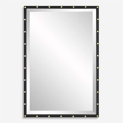 Uttermost Benedo Industrial Vanity Mirror - 24"W x 35.88"H x 1.13"D