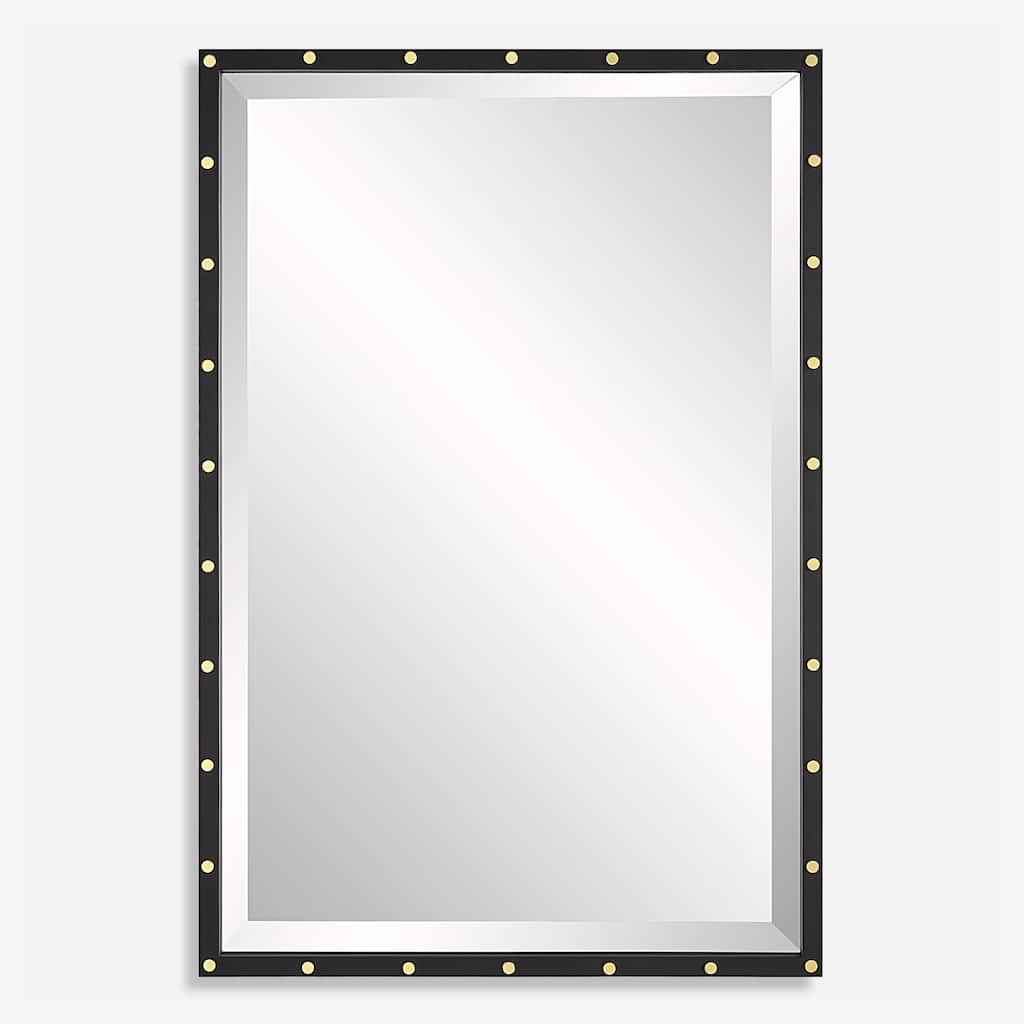 Uttermost Benedo Industrial Vanity Mirror - 24"W x 35.88"H x 1.13"D