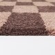 preview thumbnail 10 of 8, Dixon Checkered Shag Area Rug