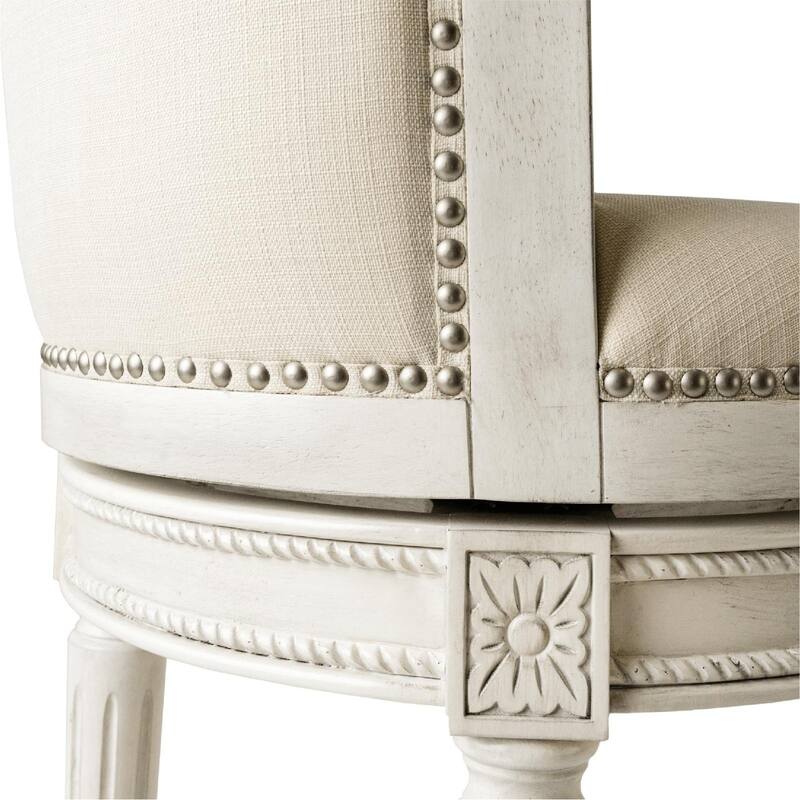 Maven Lane 31" Pullman Swivel Bar Height Kitchen Stool