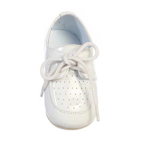 baby boy white walking shoes