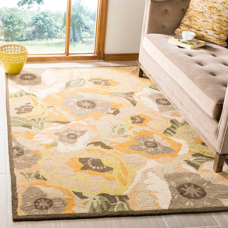 Martha Stewart by SAFAVIEH, Poppy Wool Rug - 9' x 12' - Gold