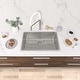 preview thumbnail 1 of 27, STYLISH 27"L x 18"W Stainless Steel 18 Gauge Single Basin Undermount Kitchen Sink with Basket Strainer