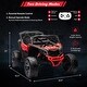 preview thumbnail 22 of 47, 12V Licensed Can-Am Electric Off-Road Utv Car for Kids