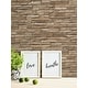 preview thumbnail 5 of 8, Galerie Wallcoverings Bricks and More Collection Chic Stonewall Effect Matte Finish Vinyl on Non-woven Wallpaper Roll