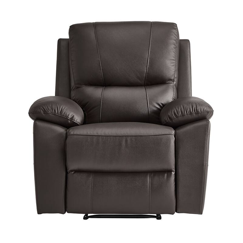 Harrington 3-Piece Faux Leather Manual Reclining Living Room Sofa Set