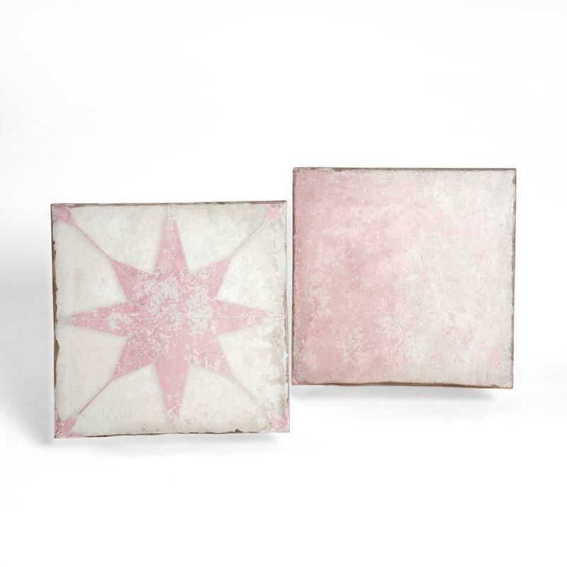 Faenza 8x8 Dusty Pink Porcelain Square Wall and Floor Tile (6.46 sq ft/case) - 15 Pack