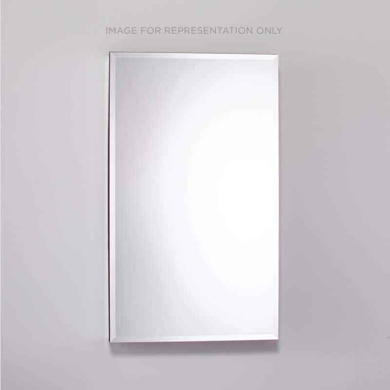 Robern PL 15-1/4" x 30" Frameless Beveled Right Hinge Single Door