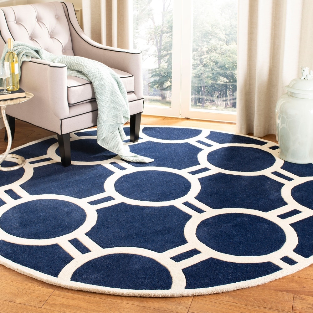 SAFAVIEH Handmade Chatham Amanda Modern Moroccan Wool Rug