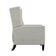 preview thumbnail 29 of 54, Manual Adjustable WingBack Recliner Chair, with Foldable Side Table, USB Charging Ports, PushBack Reclining Chairs