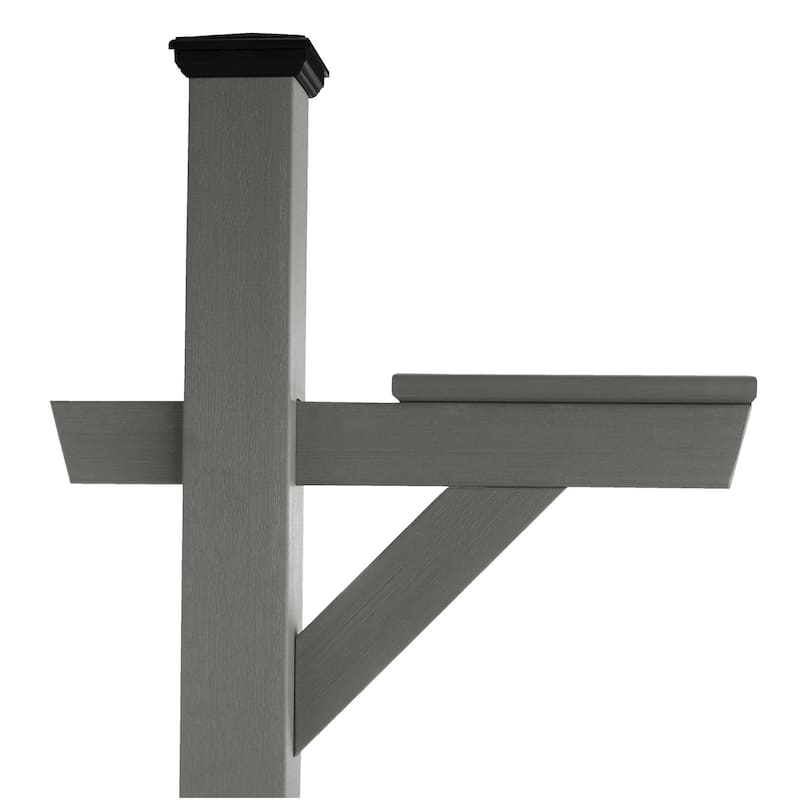 HIGHWOOD Eco-friendly Hazleton Mailbox Post
