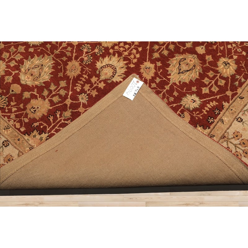 5'6''x8'6'' Hand Tufted Wool Burnt Orange Nourison Plush Pile Rug - 5' 6'' x 8' 6''