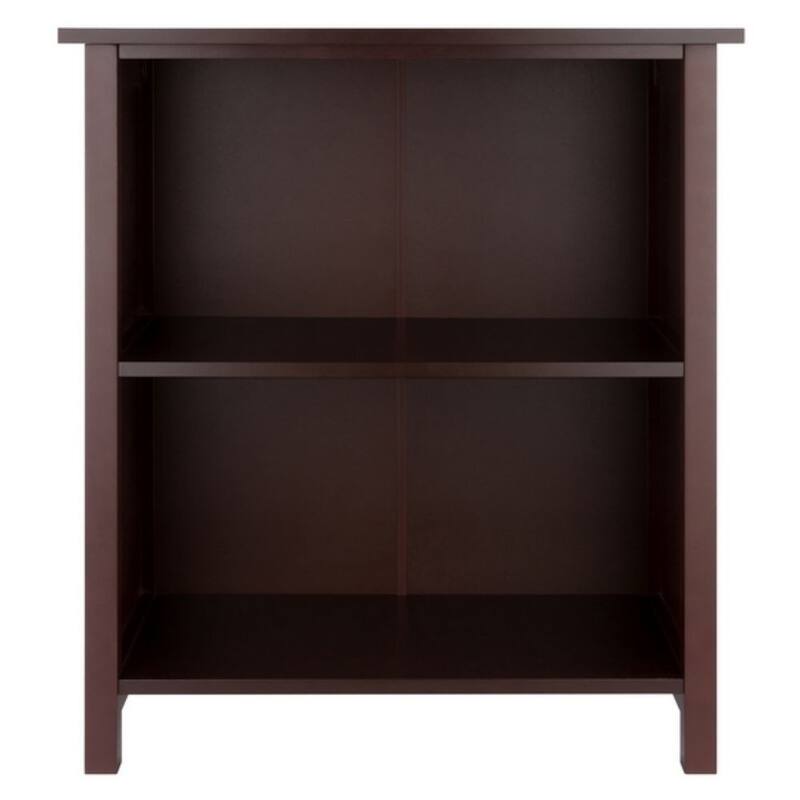 Verona 5-Pc Storage Shelf with 4 Foldable Fabric Baskets, Walnut and Black - 28.03 x 12.99 x 30 inches