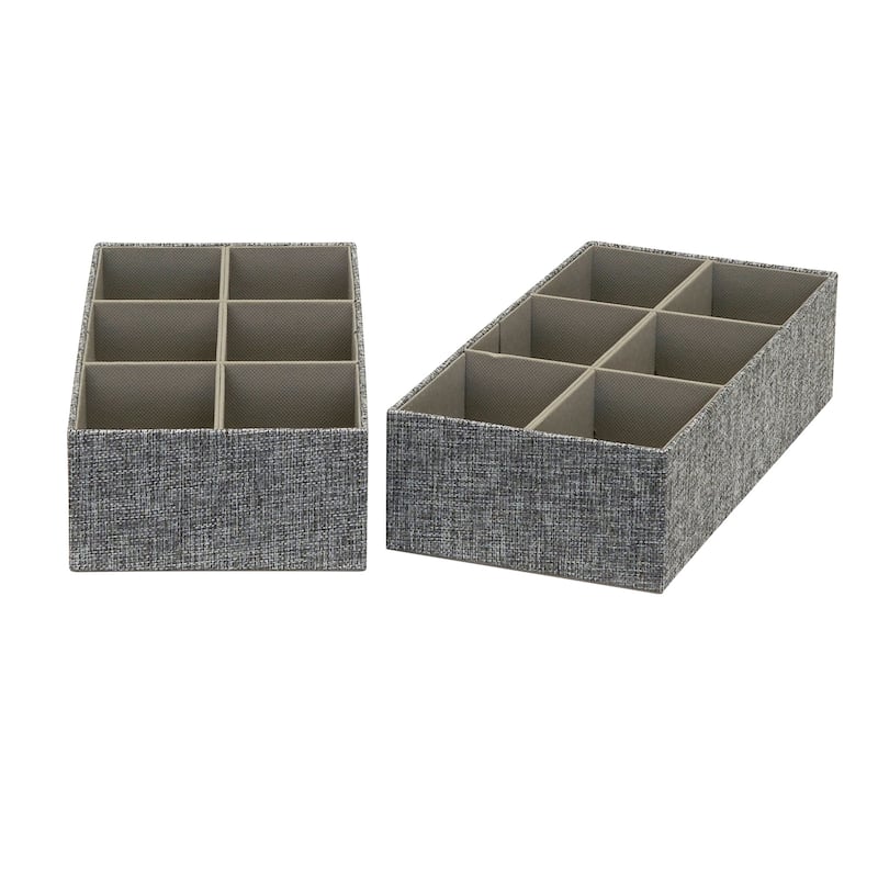 Household Essentials 3 Piece Drawer Organizers Starter Set